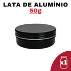 Kit Pote Lata Alumínio Multiuso Bronze Vela, Cosméticos,