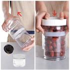 Kit Pote retrátil 1050 ML Compacto com Pote Porta Condimento com Mufltidosador