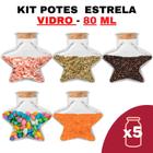 Kit Potes De Temperos E Condimentos Tipo Estrela 80Ml