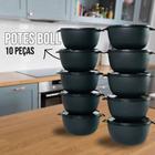 kit potes hermetico plastico 1 litro cozinha boll