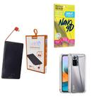 Kit Power Bank 5.000Mah + Capa Xiaomi Minote10 + Película 9D