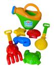 Kit Praia Brinquedo Infantil Com Regador 7 Peças Sortido - Usual Brinquedos