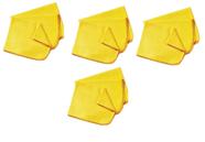 Kit Prático 12 Flanelas reutilizáveis Multiuso para Limpeza
