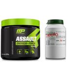 Kit Pre Treino Assault (300g) Muscle Pharm + Dilatex Impuro (120 caps) - Power Supplemets