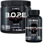 Kit Pré Treino Bope 150g + Thermo Flame (60 Tabs) - Black Skull