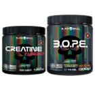 Kit Pre Treino BOPE 300g + Creatina Turbo 150g BlackSkull