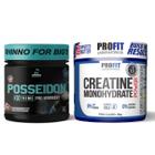 Kit Pré Treino Frutas Posseidon +Creatine Power 300g Profit