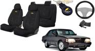 Kit Premium Capas Tecido Opala 1968 a 1992 + Capa Volante + Chaveiro GM