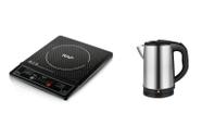 Kit Premium Fogão Cooktop Indução Raf e Jarra Elétrica 220V