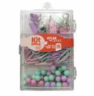 Kit Prendedores Papeis Cores 93098 / 150un / Jocar