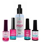 Kit Preparadores Alongamento Unhas C/5 - HQZ Nails