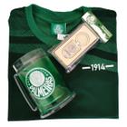 Kit Presente Palmeiras Camisa 1914 / Caneca / Chaveiro Oficial