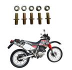 Kit Prisioneiro Coroa Honda Xr 200 Com Porca