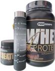 Kit Pro corps - Whey protein de chocolate + creatina 100g + Garrafa pequena