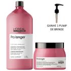 Kit Pro Longer Shampoo 1,5L e Máscara 500ml - L'Oréal