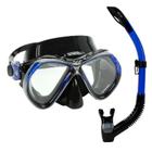 Kit Pro Onix Fun Dive - Máscara Snorkel, Mergulho Pesca Sub