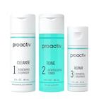 Kit Proactiv 3 Passos para Tratamento de Acne com Peróxido de Benzoíla