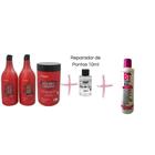 Kit Profissional Pós Progressiva 1l Onixx Brasil + Finalizador