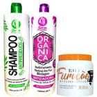 Kit Progressiva Matizadora Organica 2x1l + Mask Furacao 500g