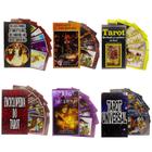 Kit Promocional 6 Baralhos Tarot Sortidos 22 Cartas Manual - Lua Mística - 100% Original - Loja Oficial