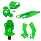 Kit Proteção Motor Quadro Tampas Laterais Balança Amx Kawasaki Klx 450r