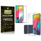 Kit Proteção Total Samsung M53 5G com Capa e Película 3D Armyshield