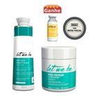 Kit Protein Smooth 1l + Mascara Efeito Prolongado 500g