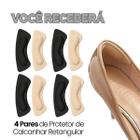 Kit Protetor Adesivo De Sapato Tênis Para Calcanhar Ajustável - Escolha Seu Kit