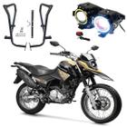 Kit Protetor Carenagem + U7 Angel Eye XTZ 150 Crosser 2014 2015 2016 2017 2018 2019 2020 2021 - AURORENSE