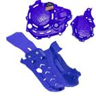 Kit protetor de motor c/link+tampas lat motor ktm 450 / husqvarna 450 = cross(16/22) / end.(17-23) / gasgas 450 (20-23)