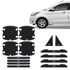 Kit Protetor Maçaneta Fibra de Carbono Ford Alto Relevo