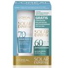 Kit protetor solar L'Oréal Expertise corporal FPS70 200ml + facial FPS60 25g