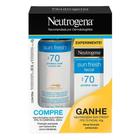 Kit Protetor Solar Neutrogena Sun Fresh F50 200ml + Protetor Solar Neutrogena Sun fresh 50 120 ml