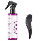 Kit Protetor Térmico Para Cabelo Liso Mágico + Escova