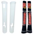 Kit Protetores Suspensão Dianteira Biker Neoprene Crf 250f Showa Preto