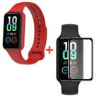 Kit Pulseira de Silicone + Película 3D Para Amazfit Band 7