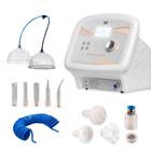 Kit Pump Dermotonus Slim Vacuoterapia, Endermoterapia e Peeling de Diamanete