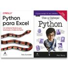 Kit Python Para Excel + Use A Cabeça! Python - Kit de Livros