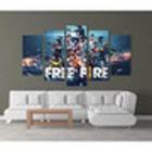 Quadro Jogo Free Fire A5 C/ Moldura E Vidro - elquadro - Quadro Decorativo  - Magazine Luiza