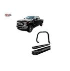 Kit Quebra Mato S/barra+estribo Plat Aluminio Preto F250