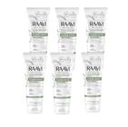 Kit Raavi Creme Esfoliante Facial Clean Skin 6 Unidades De 200g Cada