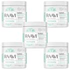 Kit Raavi Gel Redutor Crioterapia Com 5 Potes 500g Cada