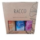 Kit Racco Agua Perfumada Corporal e Tecido Encanto + Energia + Calma 100mL Cada Uso Diario