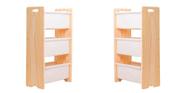 Kit Racks Organizador Pocket, Guarda Livros E Brinquedos - Curumim Kidsroom