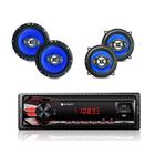 Kit Rádio Automotivo Bluetooth + Falante 5 Pol + 6 Pol Orion