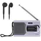 Kit Radio de Bolso AM FM 822e Com Fone de Ouvido Portatil