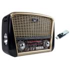 Kit Radio Vintage Recarregavel Am Fm Sw Bivolt Manual - Altomex