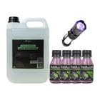 Kit RadLumi 400ml + 1 água Di 5L + Lanterna UV