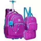 Kit rebecca bb mochila de carrinho/estojo/lancheira rb24023 ROXA ...
