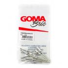 Kit Rebite de Repuxo Aluminio Goma 4,0 x 22 10 Peças